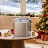 Ice Maker, iceBlue 5 Levels of Bullet Ice Sizes Countertop