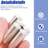 Pack of 120 Neodymium Magnets 8 x 2 mm Small