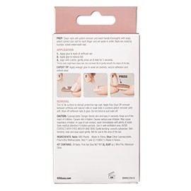 Uñas postizas Rosa Natural Coffin Kiss Bare But Better, longitud media 28 unidades Incluye Pegamento Fácil de aplicar y remover sin dañar tus uñas nat