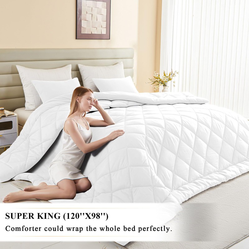 120x98 Oversized King Comforter, Extra Large King Size Comforter Oversized,