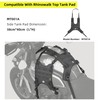 Rhinowalk Motorcycle Tail Bag Base, Universal Saddle Bag Mount Base