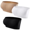 FVXYnnv Pack of 3 Bandeau Bra Padded Women's Bandeau Top