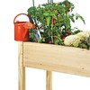 Maple99 Raised Garden Bed with Legs 48x24x30 - Natural Cedar