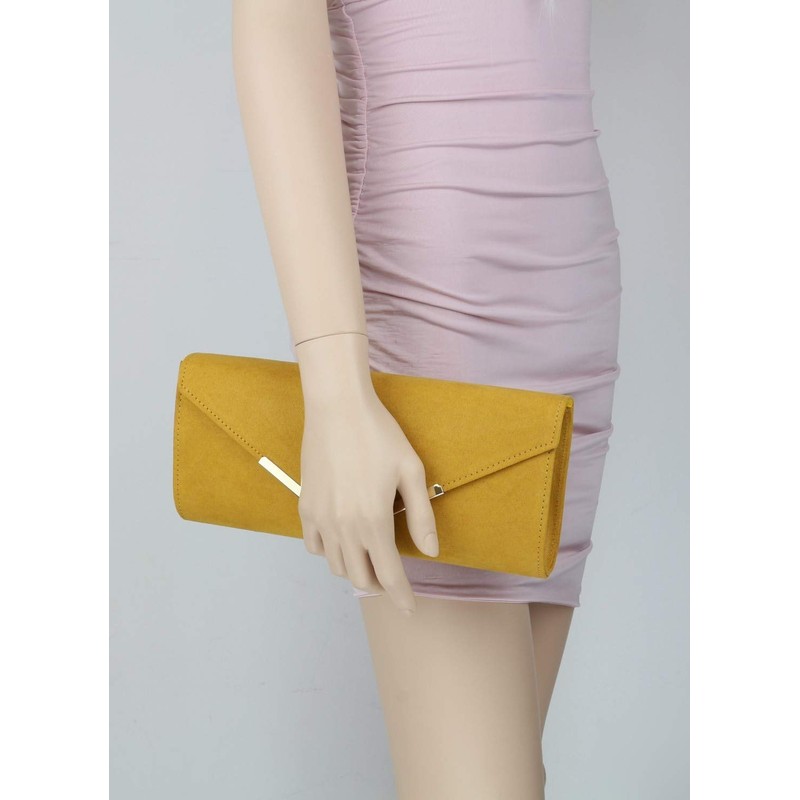 Girly Handbags Small Frame Clutch Bag, Naked