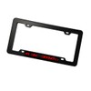 ERPART Black License Plate Tag Frame with 6.4L 392ci RED