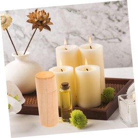 VILLFUL Wooden Essential Oil Storage Box Small Bottle Holder Essential Oils Box for Organizing