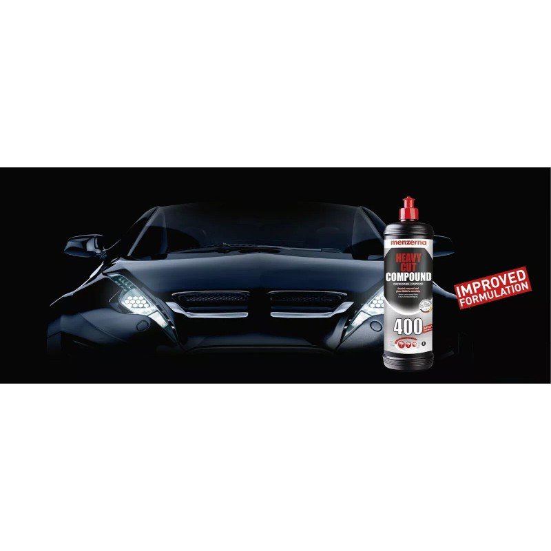 Menzerna Heavy Cut Compound 400 Improved Formulation 250 ML 8