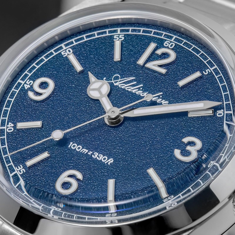 ADDIESDIVE Luxury Watch Men VH Sweep Second K1 Bubble Glass