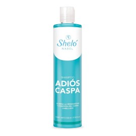 Shampoo Adiós Caspa Sheló Resequedad Restaura Cabello