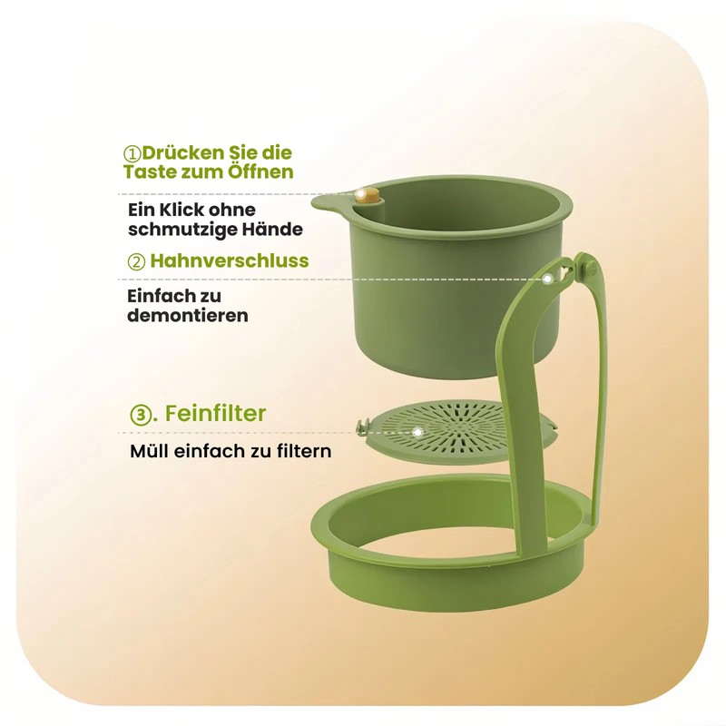 Strainer for Sink, Snap Button Sink Strainer Tap Hanging, New