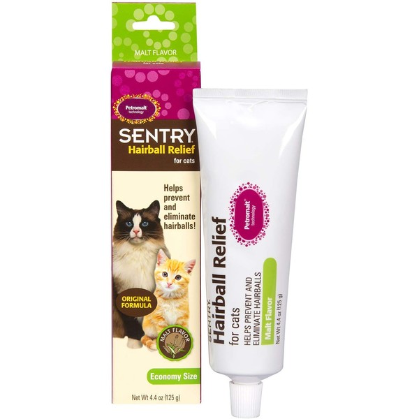 Sentry Petromalt Hairball Relief - Liquid Original Flavor 4.4 oz