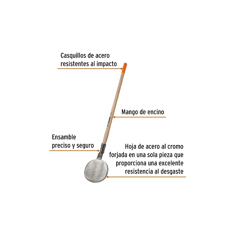 Truper CO-AG-42 Coa Agavera con mango de 42”, color, Mango