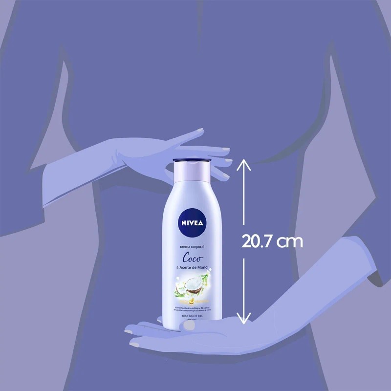 Crema Corporal Nivea Senses Coco Mono 400ml