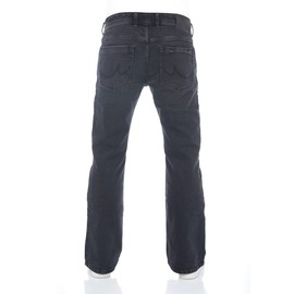LTB Men's Jeans Timor Bootcut Jeans, Basic Cotton Denim Stretch, Deep Waist, Blue, Black, W28, W29, W30, W31, W32, W33, W34, W36, W38, W40, Black Wash (200).