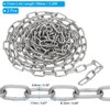 PATIKIL 2 Pcs 3.28FT x 1/3" x 0.08" 304 Stainless