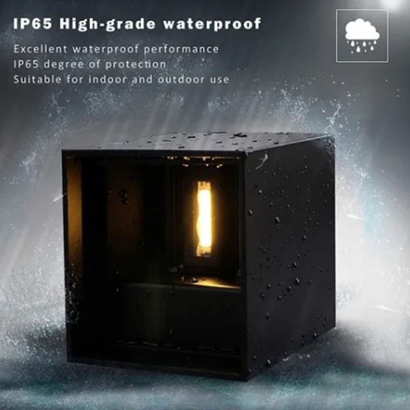 6W Outdoor LED Wall Lamp Modern Simple Innovative Waterproof Wall