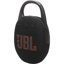 JBL Clip 5 - Ultra-PortaJBL Clip 5 - Ultra-Portable, Waterproof & Dustproof Bluetooth Speaker, Big Pro Sound with Punchy bass, Integrated Carabiner, Up to 12 Hours of Play, (Black) (Renewed)