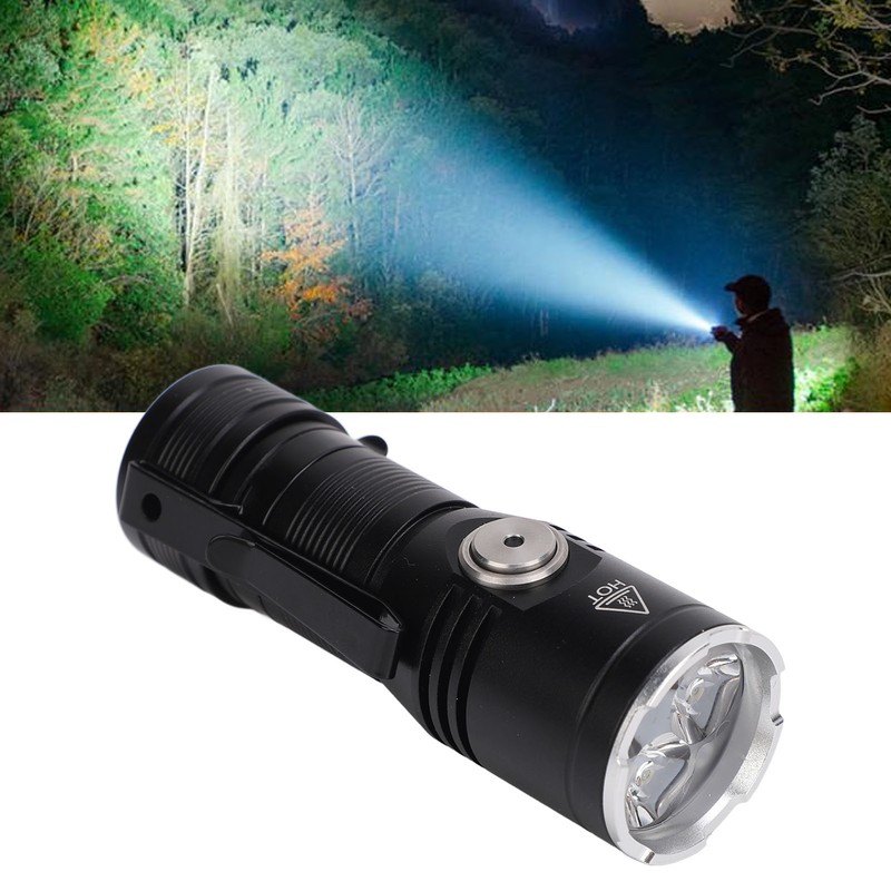 Flashlight Super Bright Type C Charging Aluminum Alloy 2050LM 6