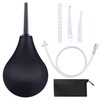 Enema Bulb Douche Enema Kit (4 Nozzles) for Men &