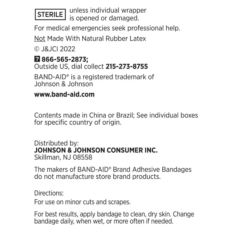 BAND-AID Adhesive Bandages Variety Pack 163 ct Assorted Sizes First