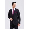 Enlision Men's Plain Ties and Pocket Square Set Classic Wedding