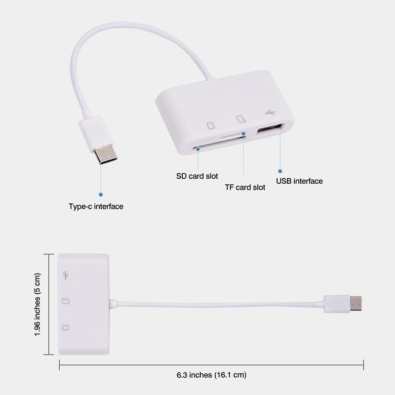 [2 Pack] SD Card Reader for Android, Micro SD Card