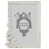 Olivia Riegel Silver Evelyn 4 x 6 Frame - RT2424