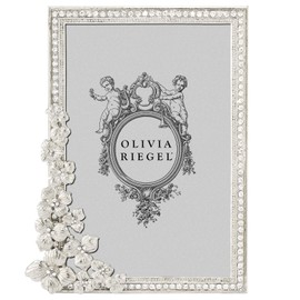 Olivia Riegel Silver Evelyn 4 x 6 Frame - RT2424