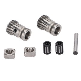 3D Printer Accessories for Prusa I3 Extrusion Wheel Kit Hardened Steel Extruder Drive Parts MK2/MK2.5/MK3 Parts Gears Extrusion Wheel for Prusa I3 DIY