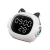 Intelligent Mini Alarm Clock with Bluetooth Speaker Night Light Cute