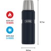 THERMOS Stainless King Botella compacta aislada al aspiradora, 16 onzas,