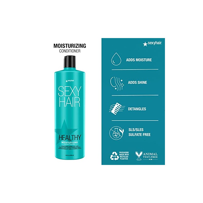 SEXYHAIR Healthy Moisturizing Conditioner, 33.8 fl. oz.