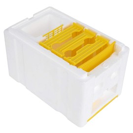 Mini Mating Nuc Box Beekeeping Queen Breeding Bee Apidea Hive Equipment Foam Rearing Box, Copulation Accessories for Beekeepers Supplies