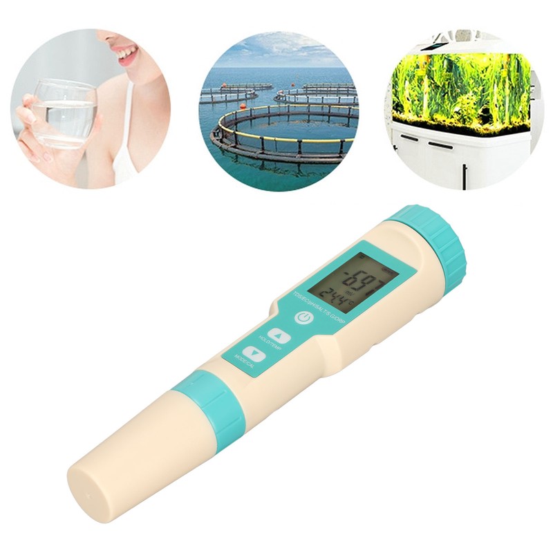 Water Quality Test Pen 7 in 1 TEM EC TDS