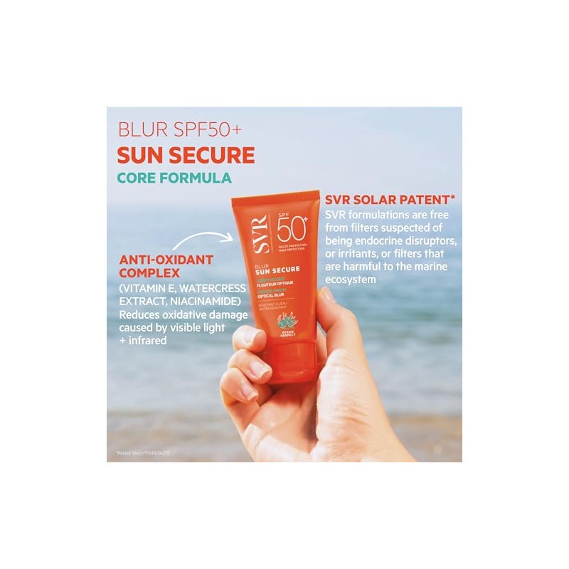 SVR Sun Secure Blur FPS 50+ Protector Solar Facial con