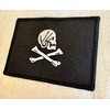 Jolly Roger Henry Every Flag Embroidered Patch Black White Pirate