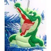 Peter Pan Tick Tock Crocodile Crock Christmas Ornament (Unique Shatterproof