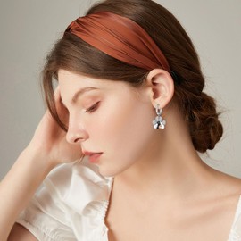 HARMONY BOLA Paw Print Earrings 925 Sterling Silver Cat Dog Paw Drop Earrings Jewelry for Women Birthday Gifts