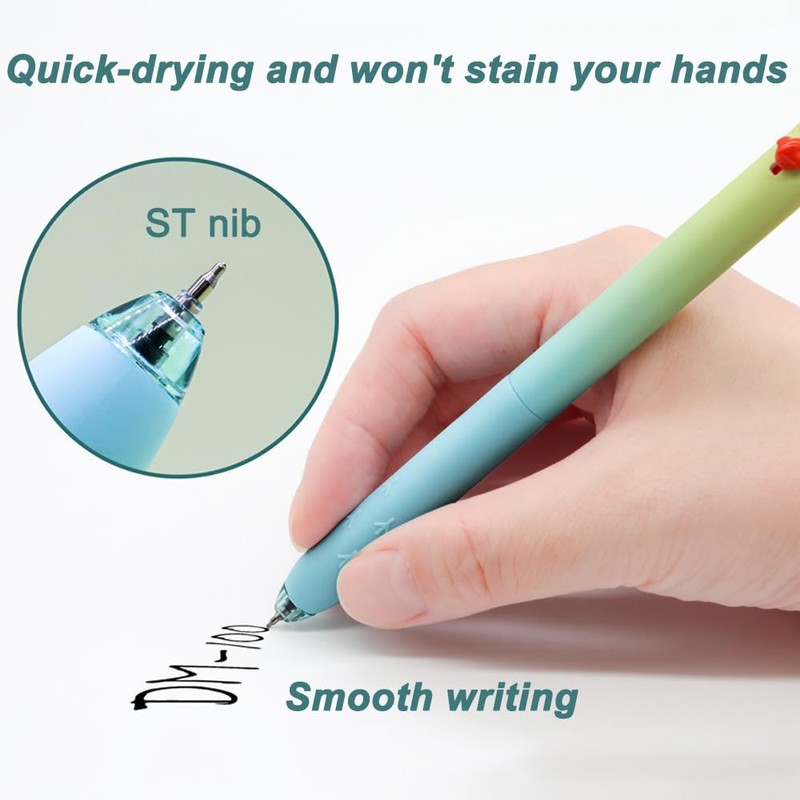 LSLSHY Cute Gel Pens 8Pcs Chicken And Bird 0.5mm Fine