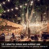 Banord 100FT G40 Globe String Lights, 2700K LED Outdoor Patio