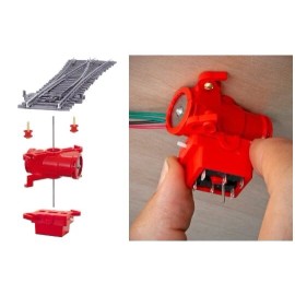 PECO PL-1005 Twistlock Twin Microswitch HO/N/OO  (DISCOUNTED)