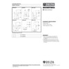 Delta Faucet U4920-SS-PK 3-Way Shower Arm Diverter with Handshower Mount,