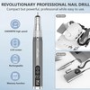 Nail Cutter for Gel Nails Wireless 35000 rpm Electric Nail