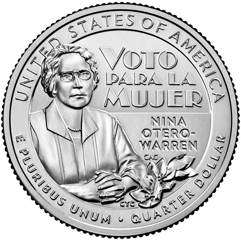 2022 P-D-S "Nina Otero- Warren" American Women Quarters (3 Coin