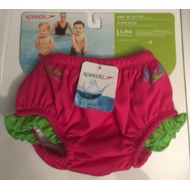 Speedo Kids Medium UV Swim Diaper - Doll Pink