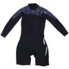 1.5MM Diving Onepiece Swimsuit Wetsuit Short Trousers for Snorkeling Surfing(Woman