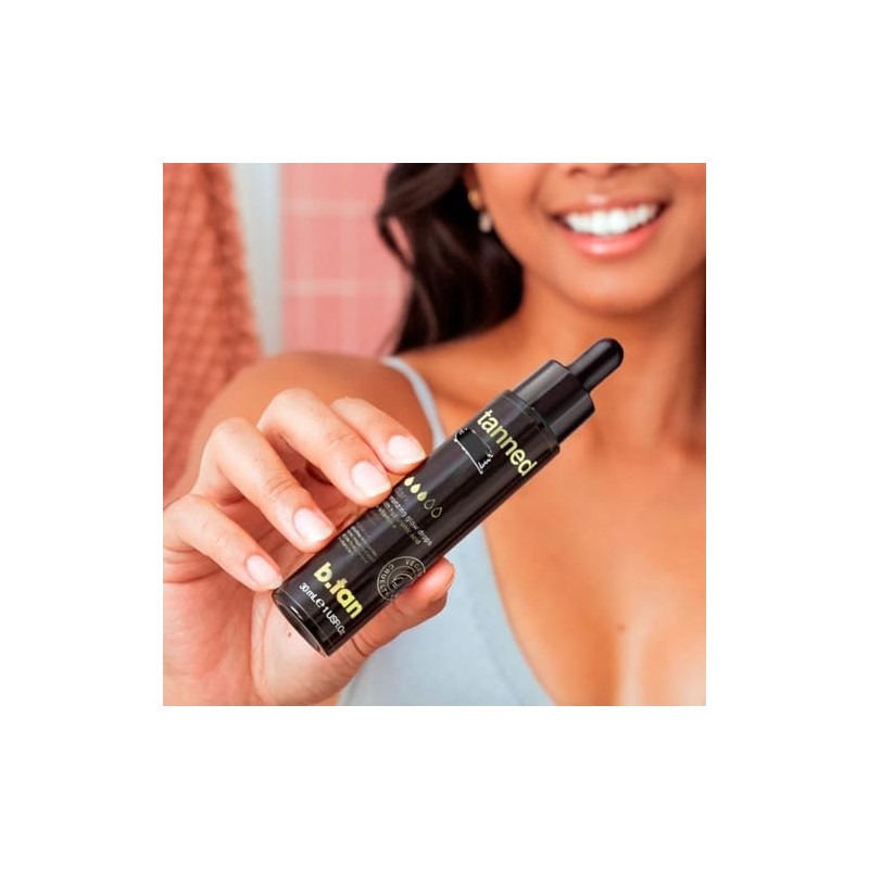 B.Tan Tanned Af Bronzing Drops For Women 1 oz Drops