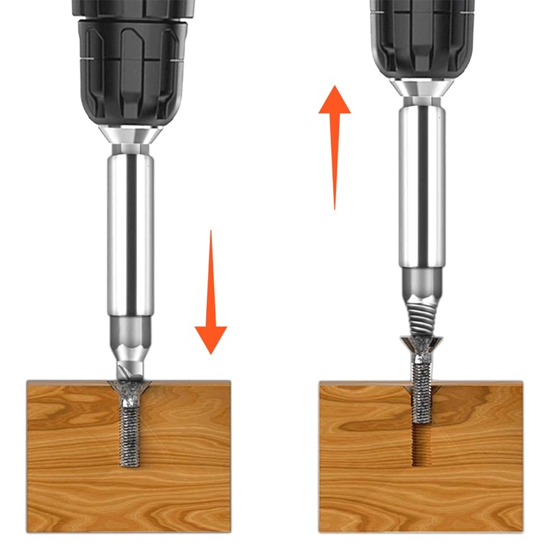 Buaak Screw Extractor Set, Screw Extractor, Left Extractor Set, Tool