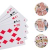 Akemaio 54 Jumbo Playing Cards Deck Extra Large Plastic Coated