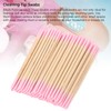 Pomya 100Pcs Pointed Tip Cotton Swabs, Double Precision Tips Cotton
